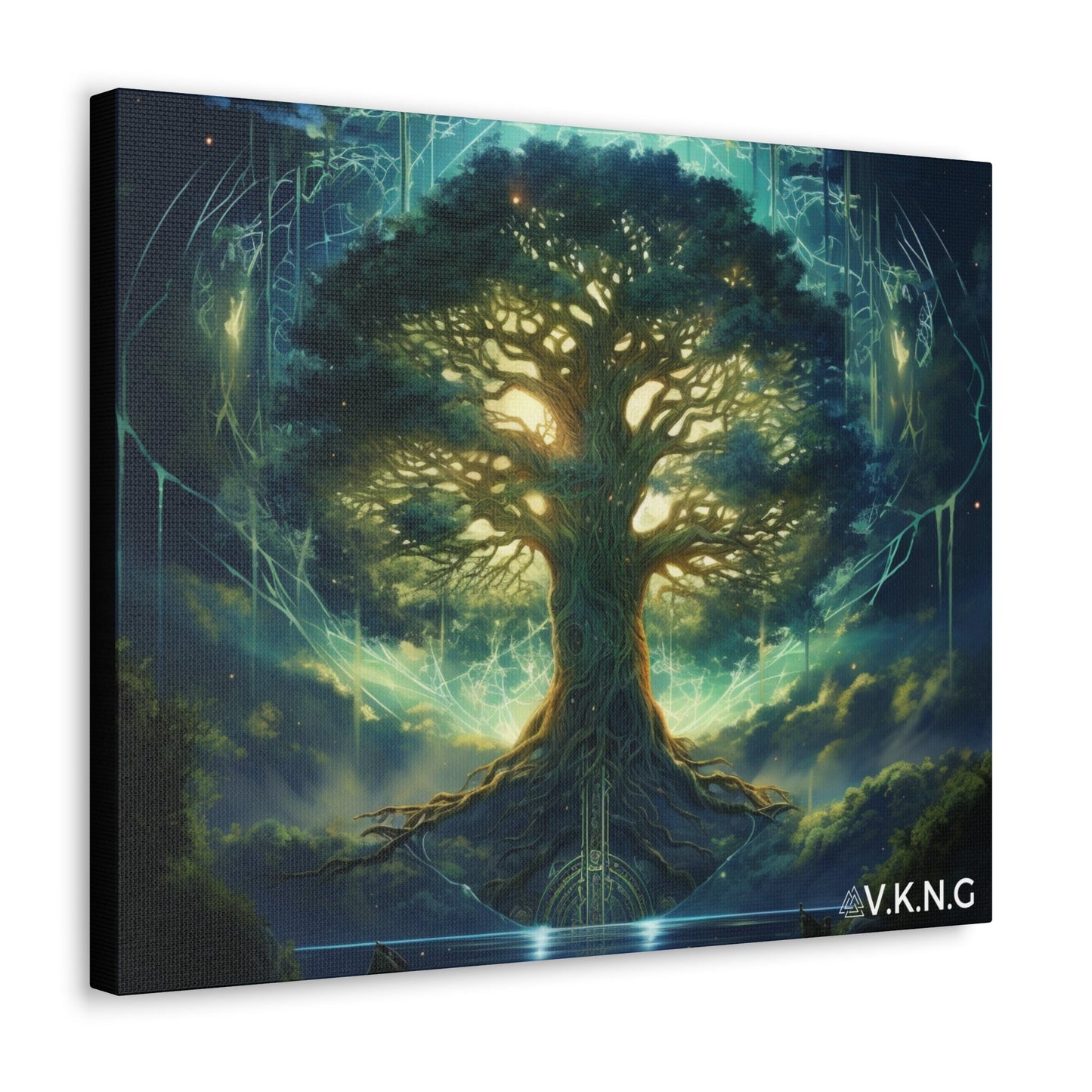 Printify Canvas 16:9 Yggdrasil Design