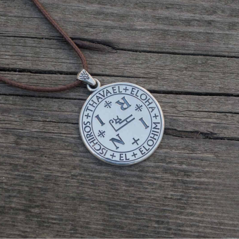 vkngjewelry Pendant Angel Amulet Sterling Silver Handmade Jewelry V03