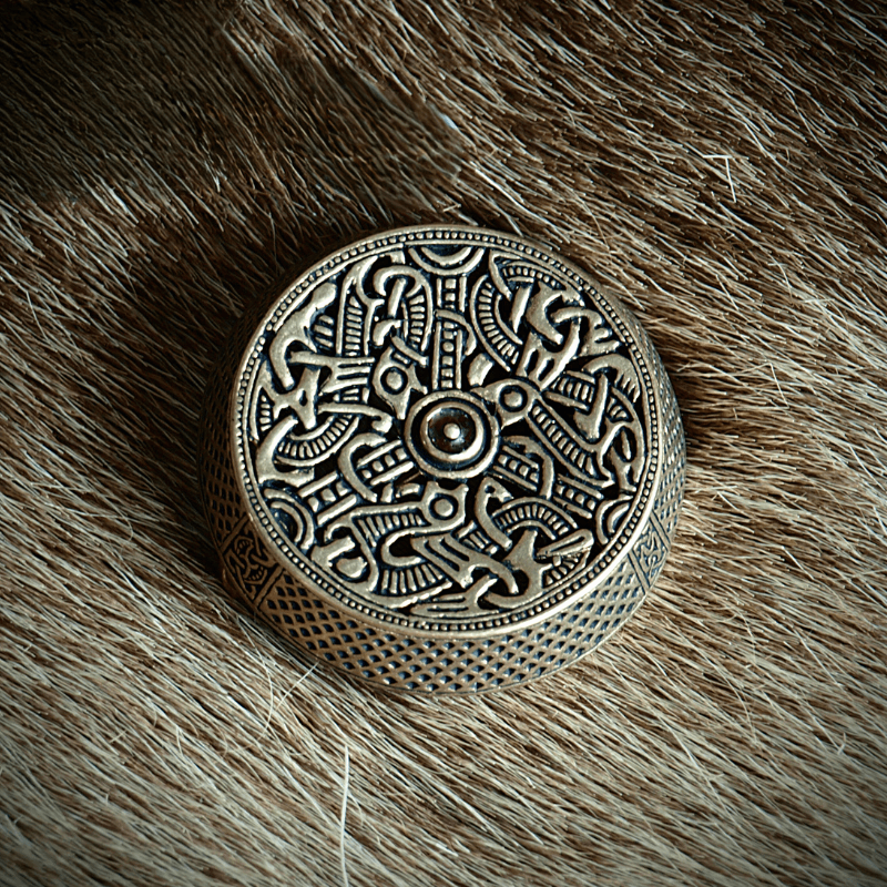 vkngjewelry brooch "Box" Brooch from Gotland