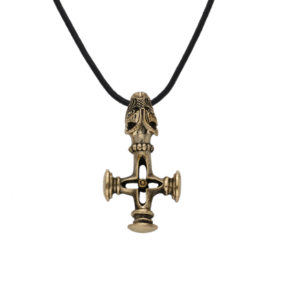 vkngjewelry Pendant Bronze Vargkors Pendant