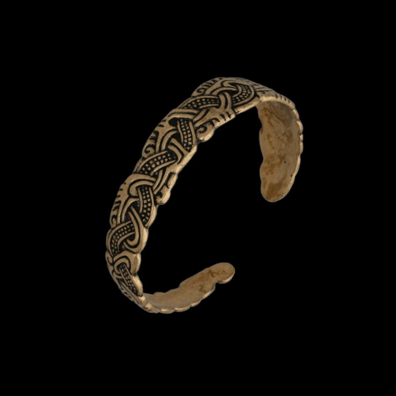 vkngjewelry Bracelet Handcrafted Armring Viking from Isle of Man Bronze
