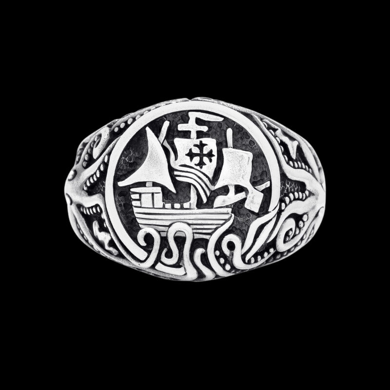 vkngjewelry Bagues Navigator Sterling Silver Ring