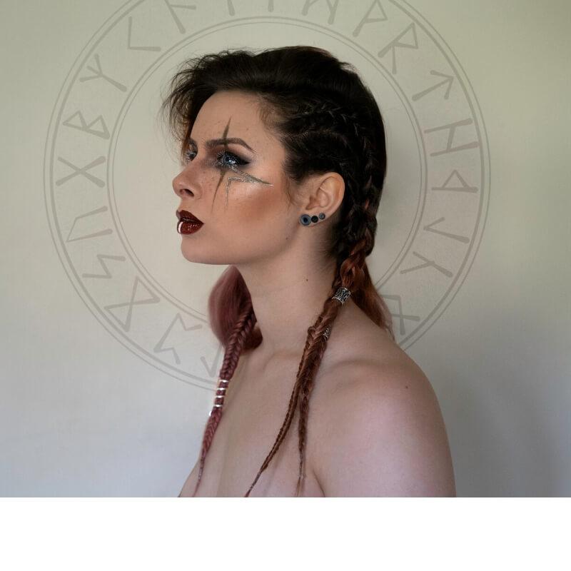 vkngjewelry Beads Freya Hair Charm