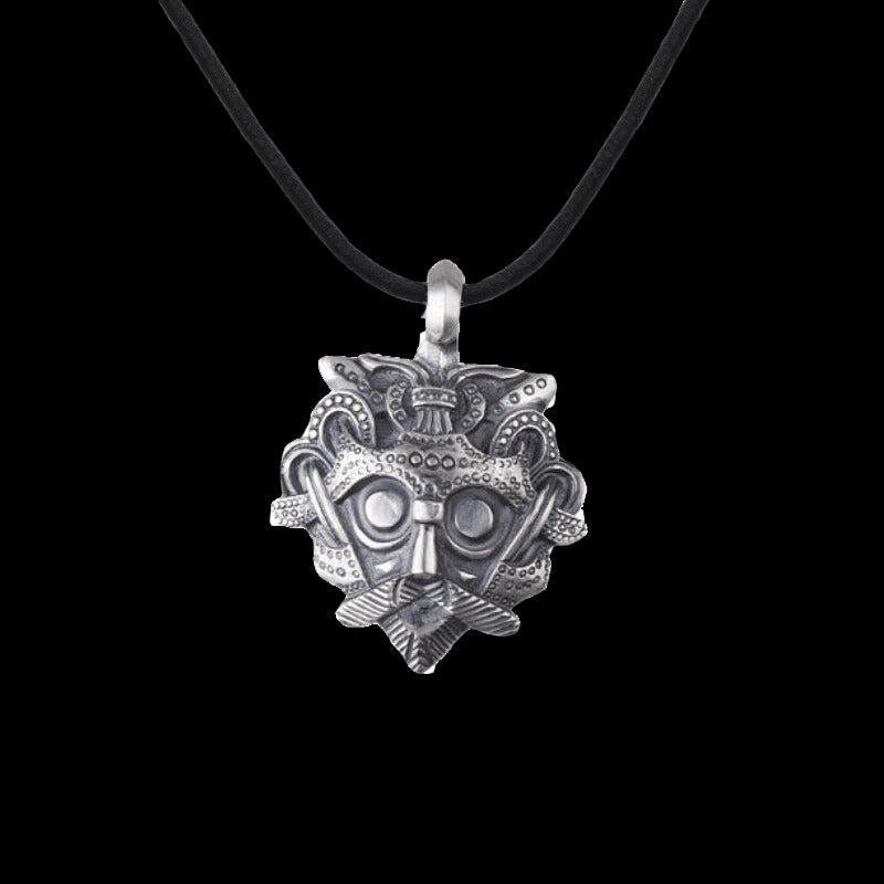 vkngjewelry Pendant Loki Mask Amulet