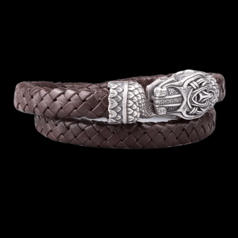 vkngjewelry Bracelet Handcrafted Long Dragon Hook Bracelet