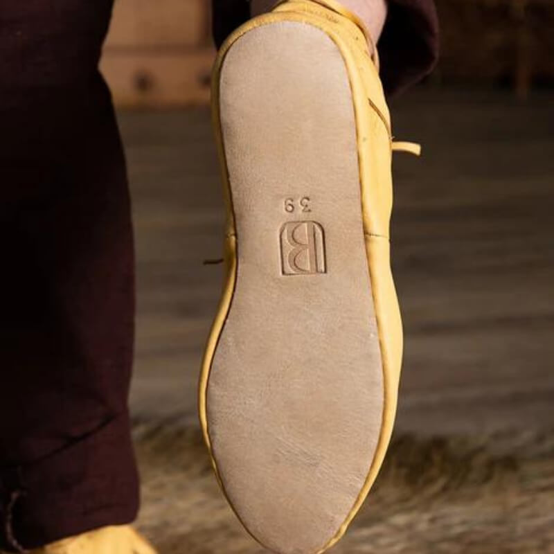 vkngjewelry chaussures médiévales Medieval Shoes Colin