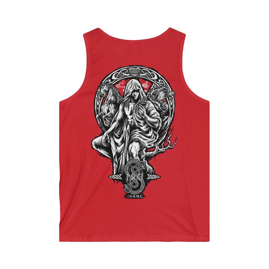 Printify Tank Top Tank Top V.K.N.G™ Loki (Logo + Back)
