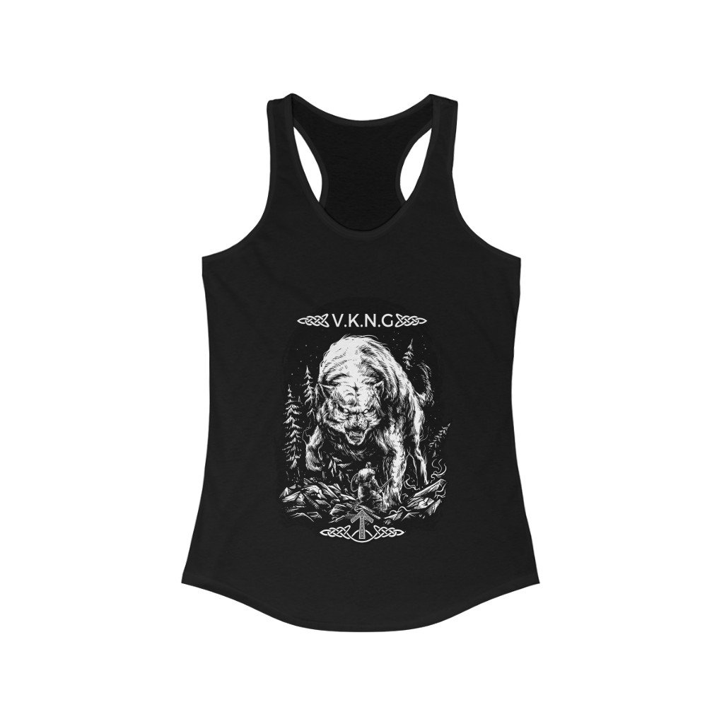 Printify Tank Top Girly Tank Top V.K.N.G™ Fenrir & Tyr