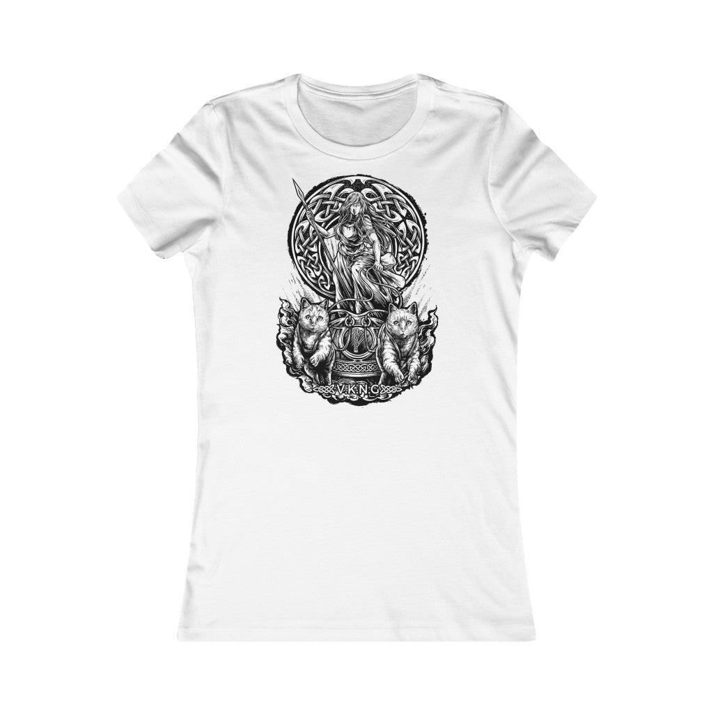 Printify T-Shirt FREYJA V.K.N.G™ T-SHIRT Girly Cut