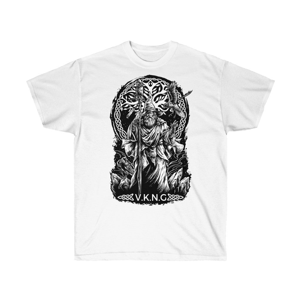 Printify T-Shirt Odin the Wanderer V.K.N.G™ T-Shirt