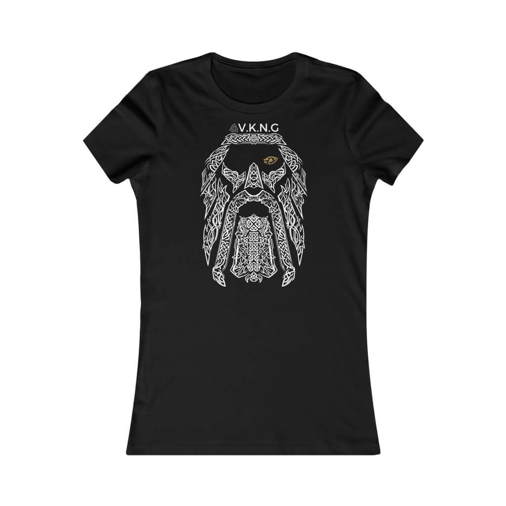 Printify T-Shirt Abstract Odin V.K.N.G™ T-shirt Girly Cut