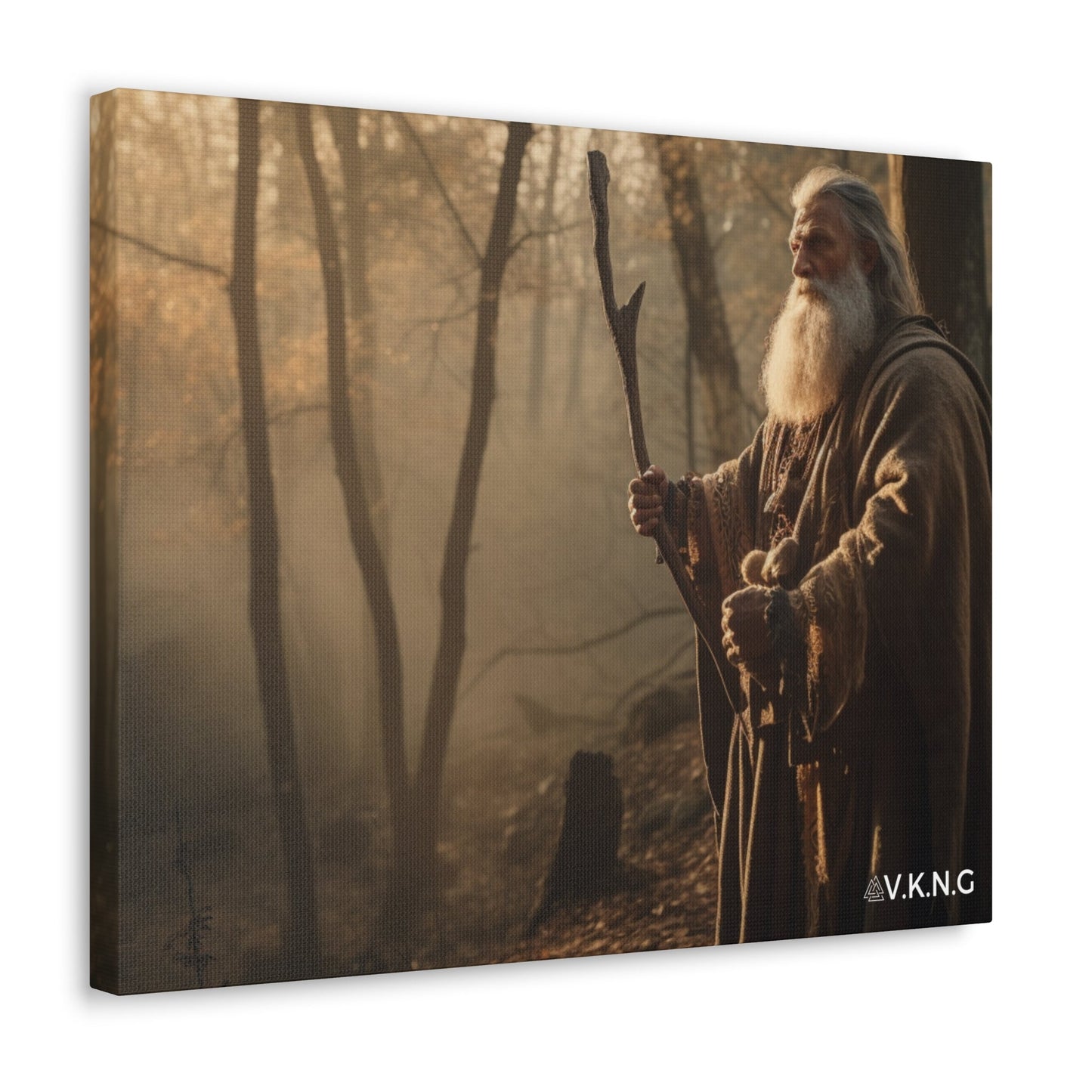 Printify Canvas Canva 16:9 Celtic druid v1