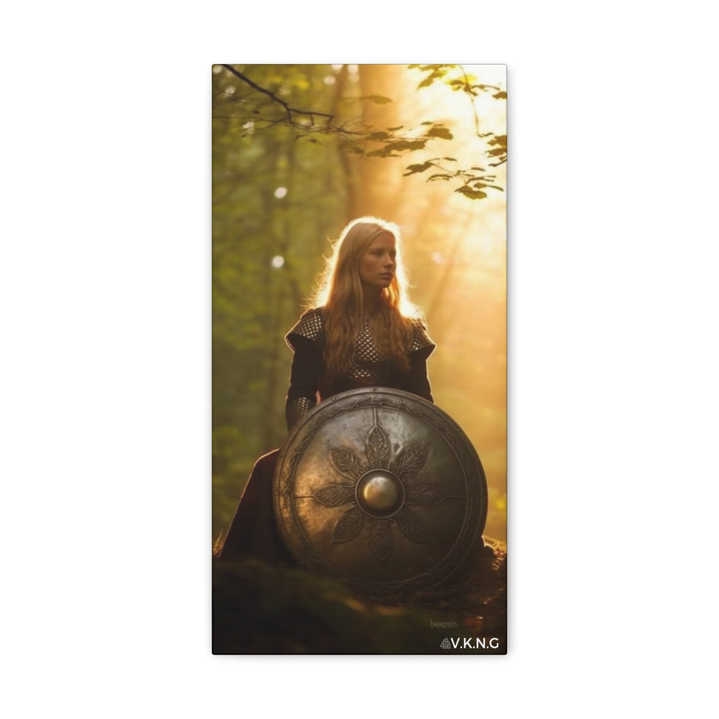 Printify Canvas Canva 9:16 Warrior Woman 16