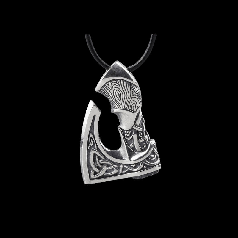 vkngjewelry Pendant Silver Axe Pendant