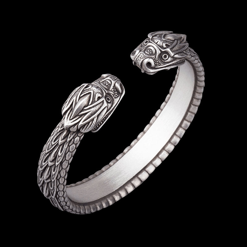 vkngjewelry Bracelet Snake Torc