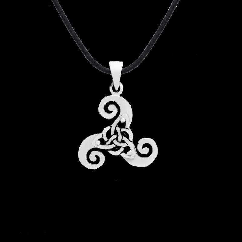 vkngjewelry Pendant Triskelion Sterling Silver Pendant