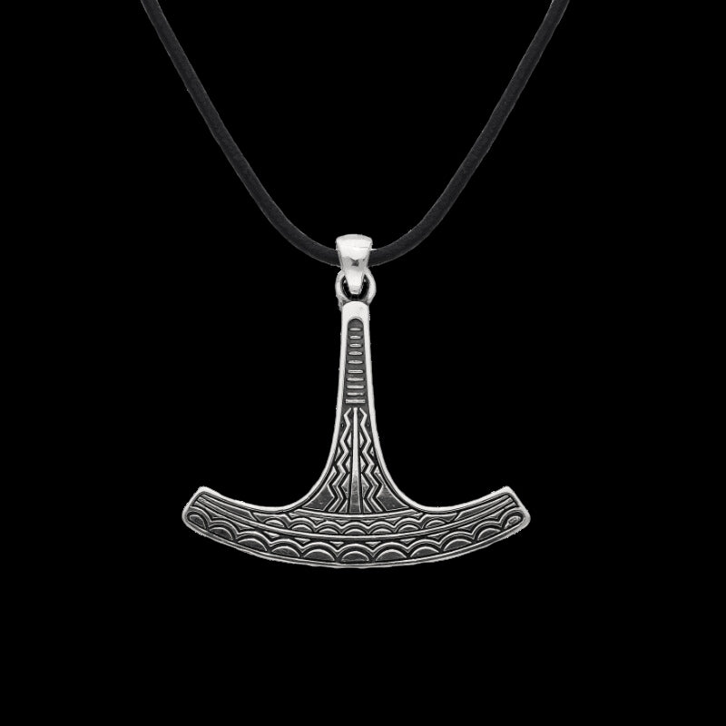 vkngjewelry Pendant Ukko Thor's Hammer Mjolnir Sterling Silver Pendant