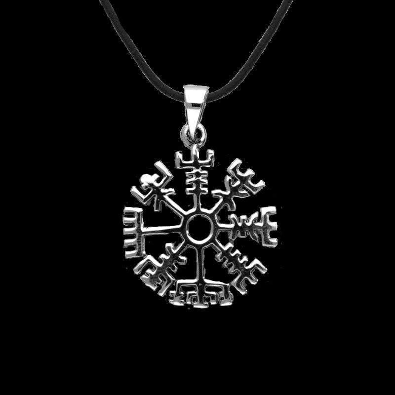 Vegvisir Norse Viking Pendant Rotating Pendant Vegvisir And