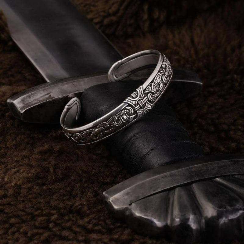 vkngjewelry Bracelet Viking Art Cuff