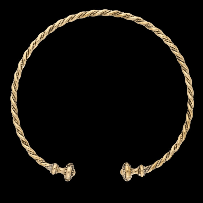 vkngjewelry Pendant Celtic Torc Bronze Necklace