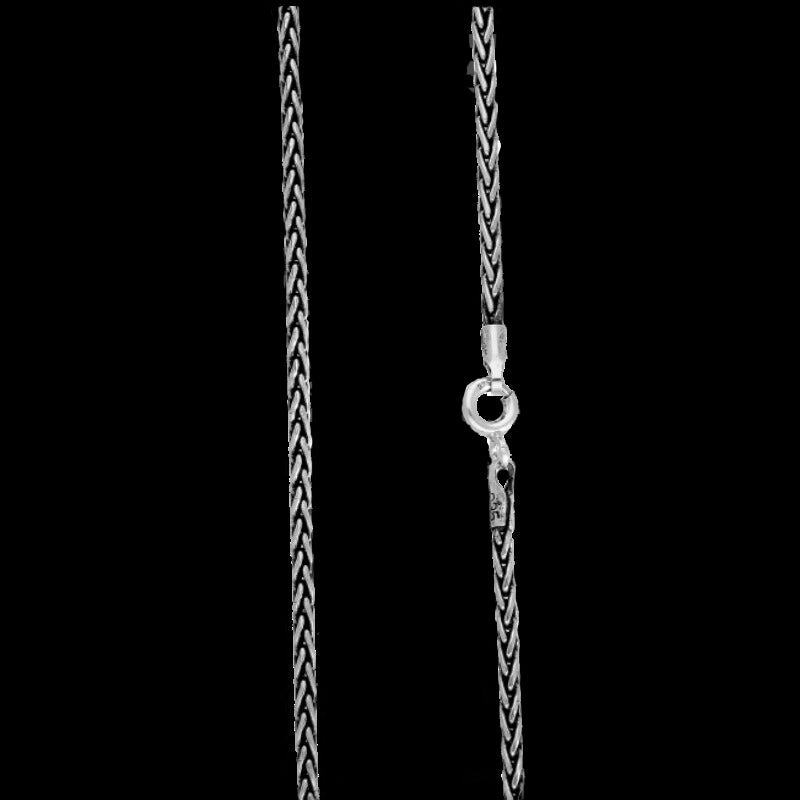 vkngjewelry Necklace Sterling Silver Fine Chain Mail 1,5mm