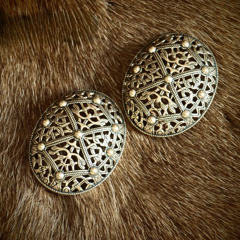 vkngjewelry brooch Viking Turtle Brooches From Birka