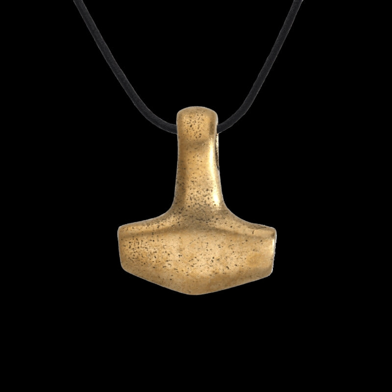 vkngjewelry Pendant Clean Bronze Thor Small Necklace