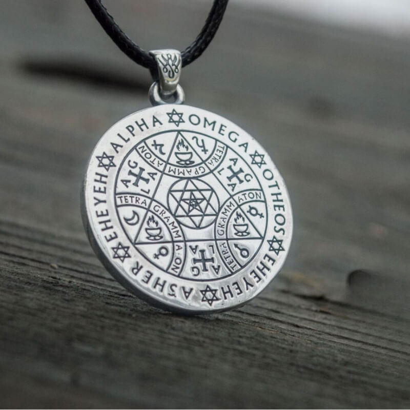 Occult Necklace Sterling Silver Handmade Jewelry