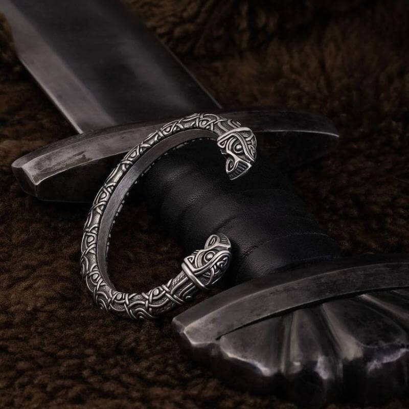 vkngjewelry Bracelet Hugin & Munin Torc Armring