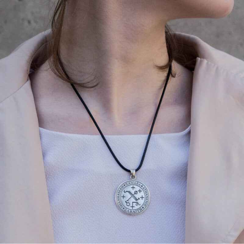 vkngjewelry Pendant Handcrafted Angel Pendant Sterling Silver Handmade Jewelry V09