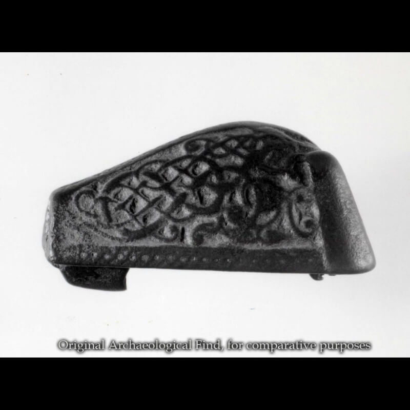 vkngjewelry brooch Animal Head Viking Brooch