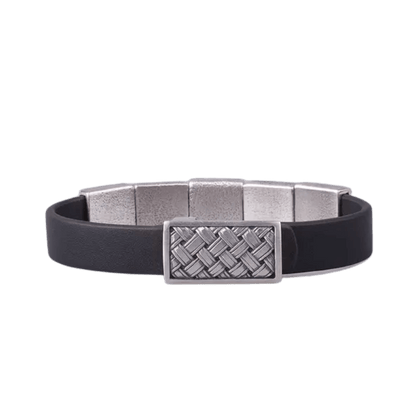 vkngjewelry Bracelet Svein Midgard Leather Bracelet