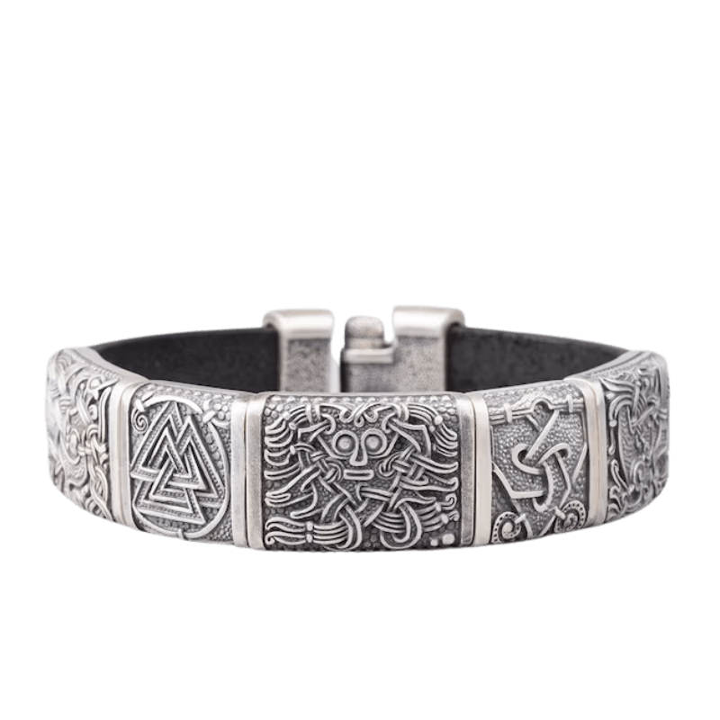 Balder Asgard Viking Bracelet Handcrafted Viking Jewellery vkngjewelry