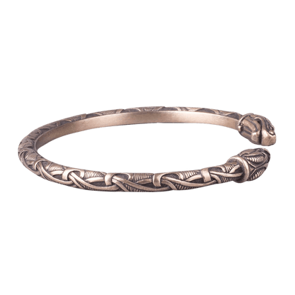 vkngjewelry Bracelet Bronze Dragon's Cuff Bracelet