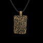vkngjewelry Pendant Bronze Necklace Mammen Stele Art