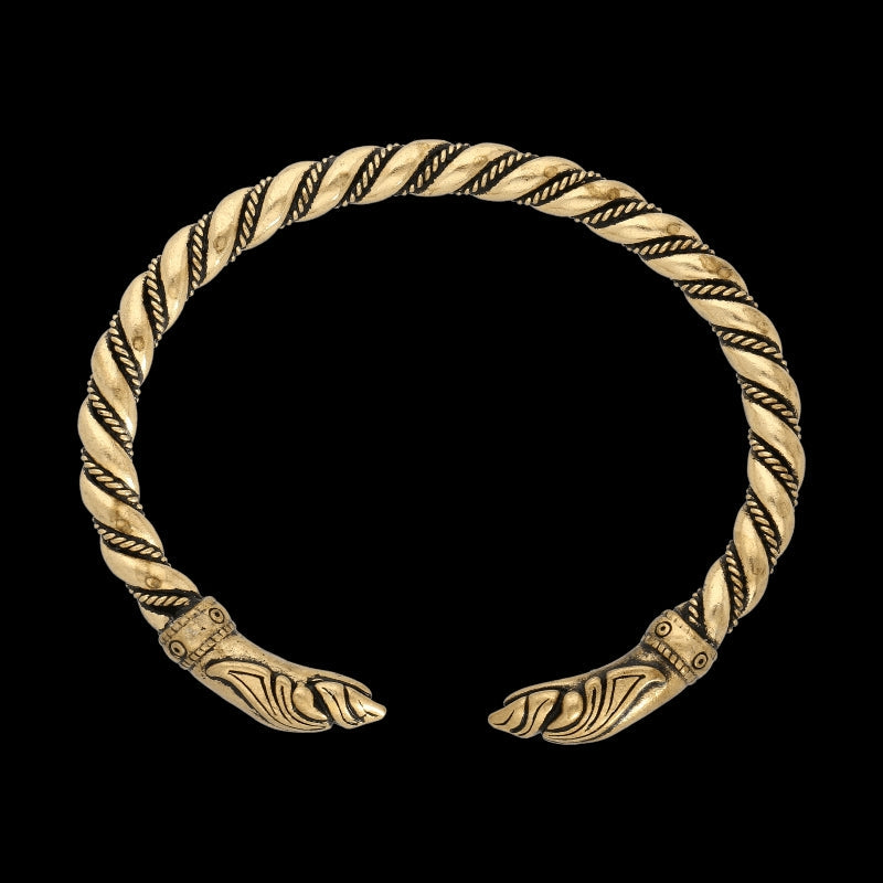 Celtic Fox Torc Bracelet - Medium Braid | Kilts-n-Stuff.com