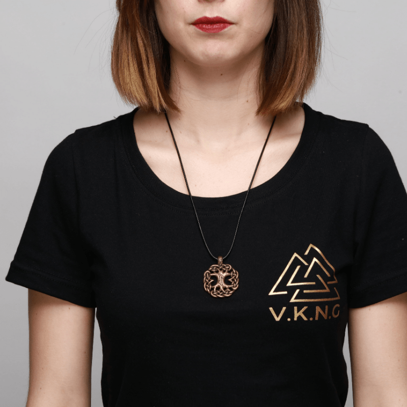 vkngjewelry Bronze Yggdrasil Necklace