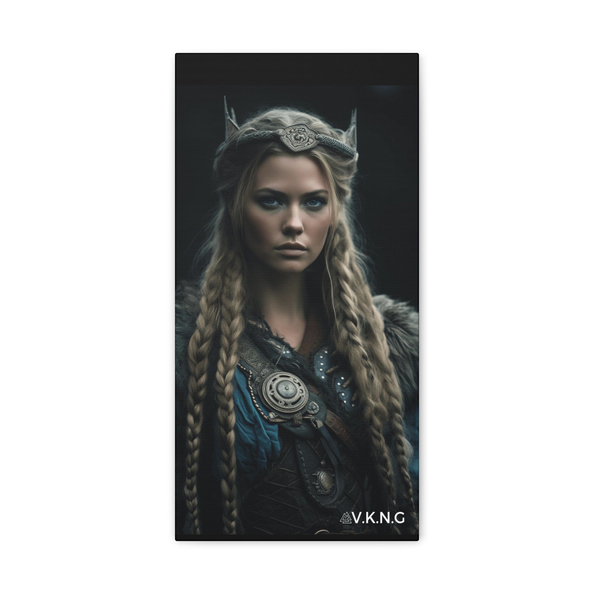 Printify Canvas Canva 9:16 Viking woman