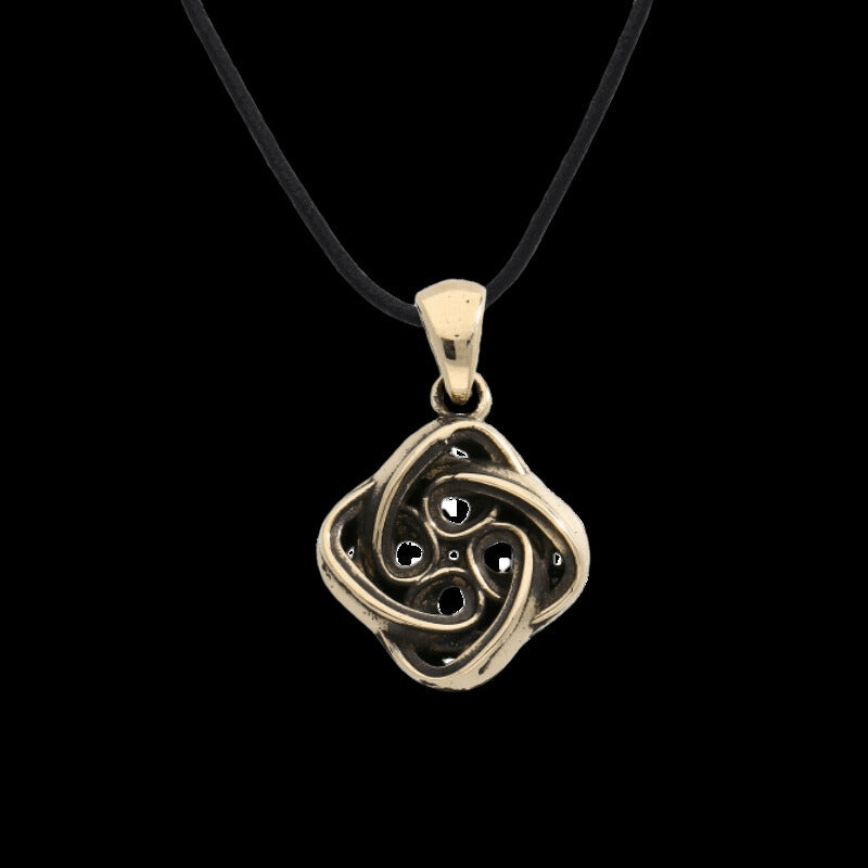 vkngjewelry Pendant Celtic Knot Ornament Pagan Bronze Pendant