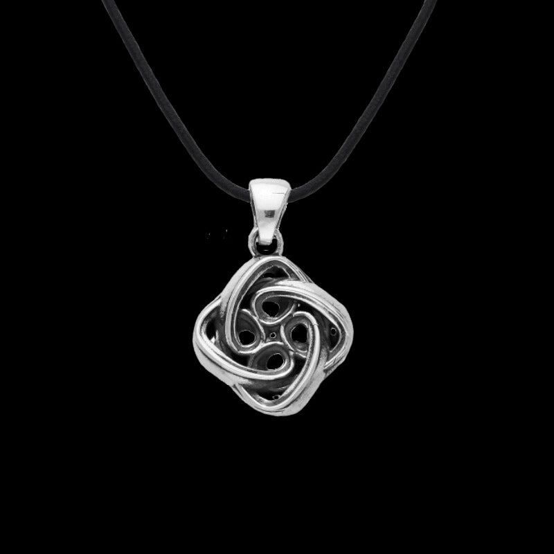 vkngjewelry Pendant Celtic Knot Ornament Pagan Sterling Silver Pendant