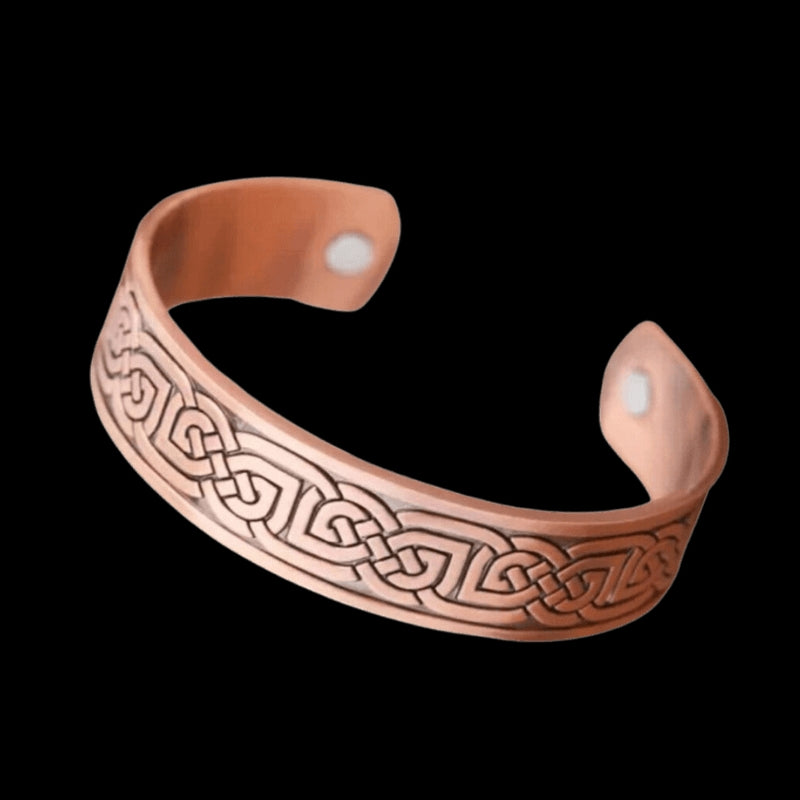vkngjewelry Bracelet Celtic Knots Copper Magnet Bracelet