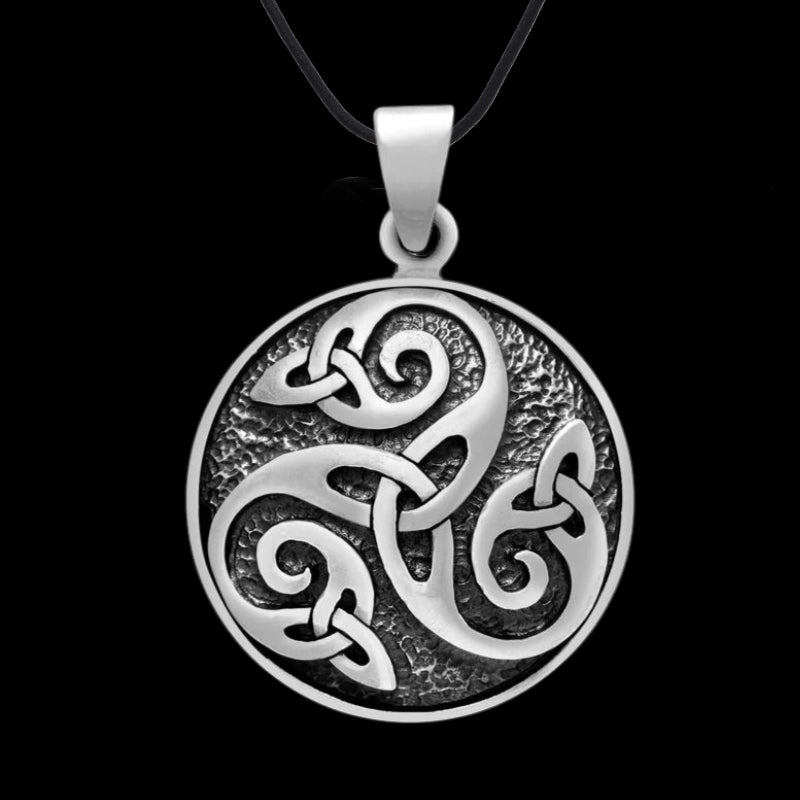 vkngjewelry Pendant Celtic Triskelion 925 STERLING SILVER PENDANT