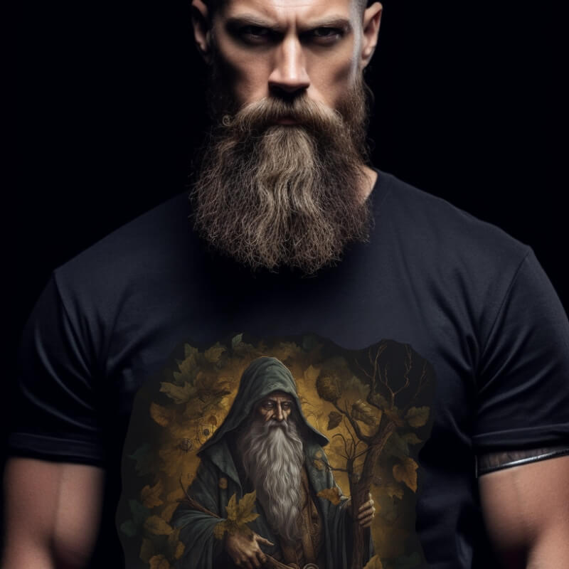 Printify T-Shirt Druid V3  V.K.N.G™ T-Shirt