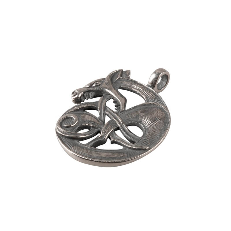 vkngjewelry Pendant Fenrir Amulet Necklace