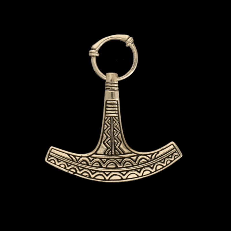 vkngjewelry Pendant Finnish Ukko God Amulet Bronze