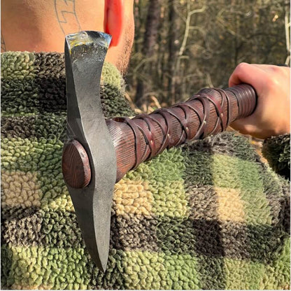 vkngjewelry hache Hand-Forged Gurons Spike Tomahawk