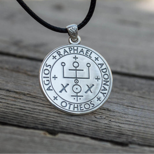 vkngjewelry Pendant Handcrafted Angel Amulet Sterling Silver Handmade Jewelry V04