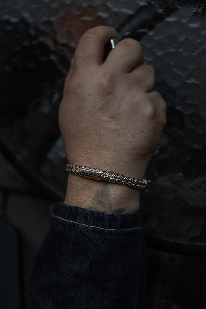 vkngjewelry Bracelet Handcrafted Brass Nordic Fenrir Arm Ring