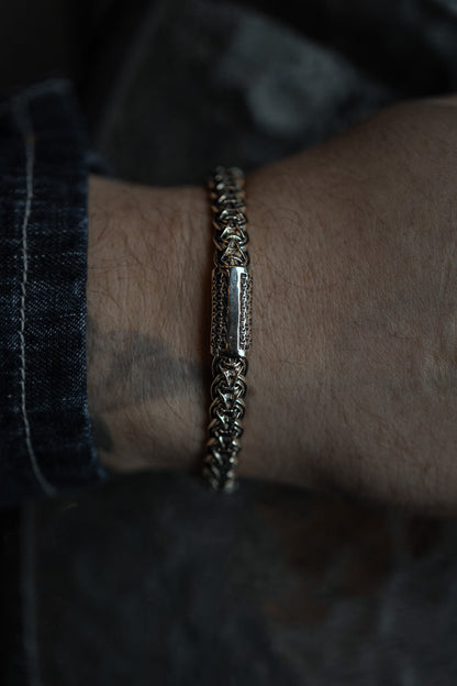 vkngjewelry Bracelet Handcrafted Brass Nordic Fenrir Arm Ring