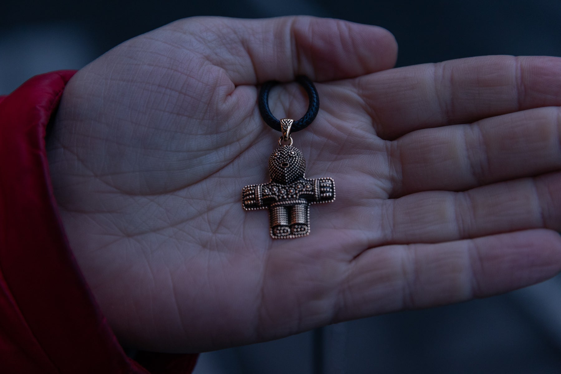 vkngjewelry Pendant Handcrafted Brass Viking Crucifix Pendant